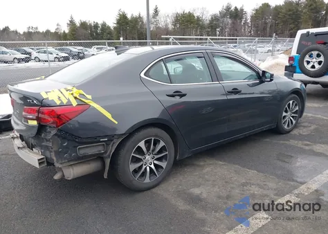 2016 Acura Tlx из США, поврежденный, VIN 19UUB1F38GA009859